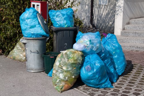 Professionals performing house clearance in a Sydenham home